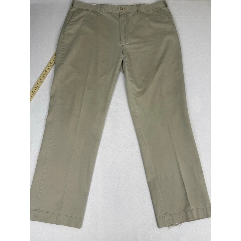 Polo Ralph Lauren Prospect Pants Men's Chino‎ Beige Flat Front Size 42x32